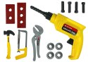 LEAN Toys Zestaw Majsterkowicza Wiertarka Młotek Śrubokręty