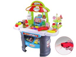 LEAN Toys Zestaw Supermarket Skaner Artykuły Spożywcze Dla Dzieci