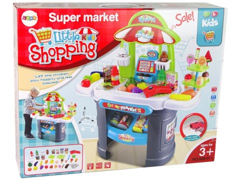 LEAN Toys Zestaw Supermarket Skaner Artykuły Spożywcze Dla Dzieci LEAN Toys Zestaw Supermarket Skaner Artykuły Spożywcze Dla Dzieci