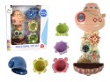 LEAN Toys Zestaw do Kąpieli Statek Zwierzęta Morskie Wodospad