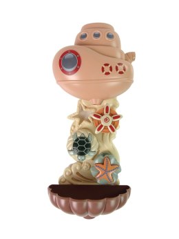 LEAN Toys Zestaw do Kąpieli Statek Zwierzęta Morskie Wodospad