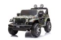 LEAN CARS Pojazd na Akumulator Jeep Wrangler Rubicon DK-JWR555 Moro