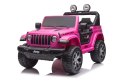 LEAN CARS Pojazd na Akumulator Jeep Wrangler Rubicon DK-JWR555 Różowy