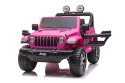 LEAN CARS Pojazd na Akumulator Jeep Wrangler Rubicon DK-JWR555 Różowy