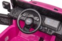 LEAN CARS Pojazd na Akumulator Jeep Wrangler Rubicon DK-JWR555 Różowy