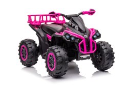LEAN CARS Quad Na Akumulator GTS1199 Różowy