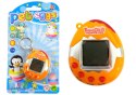 LEAN TOYS Tamagotchi w Jajku Gra Elektroniczne Zwierzątko Pomarańczowe
