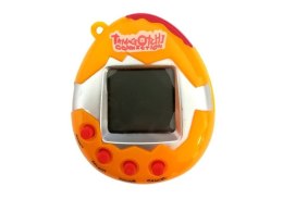LEAN TOYS Tamagotchi w Jajku Gra Elektroniczne Zwierzątko Pomarańczowe