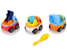 LEAN TOYS Zestaw 3 Aut Do Rozkręcania Autka Budowalne Śrubokręt