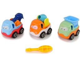 LEAN TOYS Zestaw 3 Aut Do Rozkręcania Autka Budowalne Śrubokręt