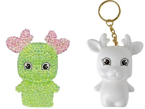 LEAN TOYS Zestaw DIY Diamentowy Renifer DIY Kryształki Brelok 3D Zielony LEAN TOYS Zestaw DIY Diamentowy Renifer DIY Kryształki Brelok 3D Zielony