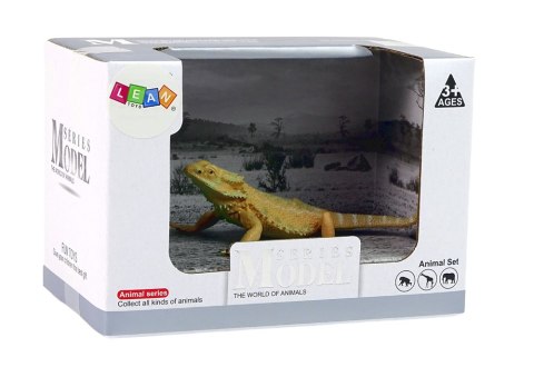 LEAN Toys Figurka Kolekcjonerska Agama Brodata Figurka Jaszczurka LEAN Toys Figurka Kolekcjonerska Agama Brodata Figurka Jaszczurka