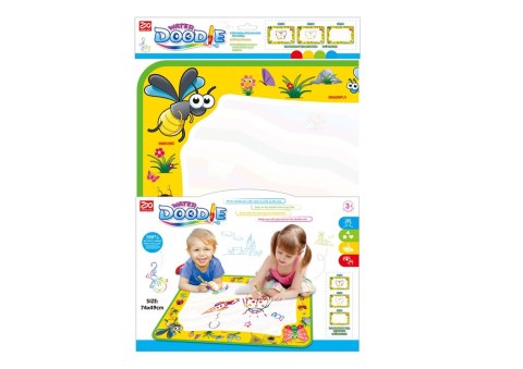 LEAN Toys Ogromna Mata Wodna Do Rysowania XXL + Pisak Wodny Do Malowania LEAN Toys Ogromna Mata Wodna Do Rysowania XXL + Pisak Wodny Do Malowania