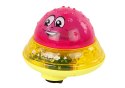 LEAN Toys Piłka Wodna UFO Diody Wesoła Muzyka Różowa