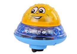 LEAN Toys Piłka Wodna UFO Diody Wesoła Muzyka Żółta