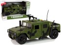 LEAN Toys Pojazd Wojskowy Auto Z Napędem Frykcyjnym Światło Dźwięk