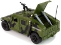 LEAN Toys Pojazd Wojskowy Auto Z Napędem Frykcyjnym Światło Dźwięk