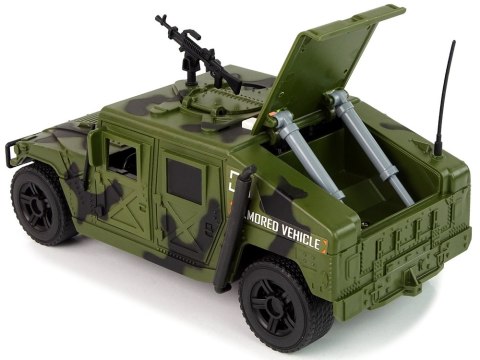 LEAN Toys Pojazd Wojskowy Auto Z Napędem Frykcyjnym Światło Dźwięk LEAN Toys Pojazd Wojskowy Auto Z Napędem Frykcyjnym Światło Dźwięk