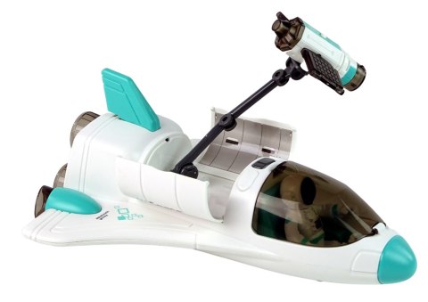 LEAN Toys Rakieta Kosmiczna Prom Satelita Kosmonauta Dym Światła Dźwięk LEAN Toys Rakieta Kosmiczna Prom Satelita Kosmonauta Dym Światła Dźwięk