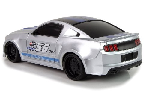 LEAN Toys Sportowe Szybkie Auto Zdalnie Sterowane R/C Srebrne 1:24 Speed King LEAN Toys Sportowe Szybkie Auto Zdalnie Sterowane R/C Srebrne 1:24 Speed King