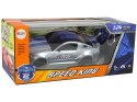 LEAN Toys Sportowe Szybkie Auto Zdalnie Sterowane R/C Srebrne 1:24 Speed King