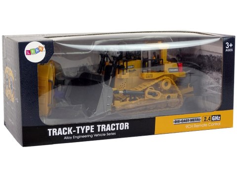 LEAN Toys Spychacz Zdalnie Sterowany 2.4 G Pilot Ruchoma Łyżka LEAN Toys Spychacz Zdalnie Sterowany 2.4 G Pilot Ruchoma Łyżka
