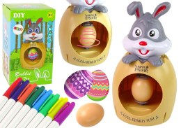 LEAN Toys Wielkanocne Pisanki Jajka Do Malowania Królik Zając