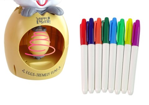 LEAN Toys Wielkanocne Pisanki Jajka Do Malowania Królik Zając LEAN Toys Wielkanocne Pisanki Jajka Do Malowania Królik Zając