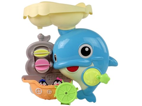 LEAN Toys Zabawka Do Kąpieli Delfin Wodospad Wanna Prysznic LEAN Toys Zabawka Do Kąpieli Delfin Wodospad Wanna Prysznic