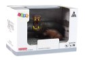 LEAN Toys Zestaw 2 Figurek Hipopotam z Młodym Zwierzęta Świata