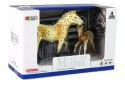 LEAN Toys Zestaw 2 Figurek Konie Zagroda Koń Źrebak Rasa Knabstrupper