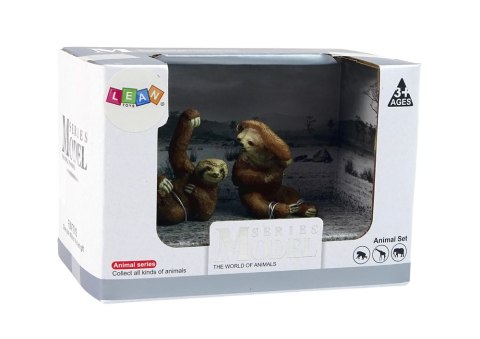 LEAN Toys Zestaw 2 Figurek Leniwce Leniwiec z Młodym Figurka Leniwiec LEAN Toys Zestaw 2 Figurek Leniwce Leniwiec z Młodym Figurka Leniwiec