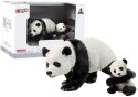 LEAN Toys Zestaw 2 Figurek Panda z młodą Pandą Zwierzęta Świata