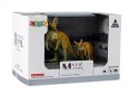 LEAN Toys Zestaw 2 figurek Kangur z młodym Kangury Zwierzęta Świata