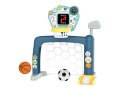 LEAN Toys Zestaw 3w1 Dla Malucha Gry Zręcznościowe Golf Koszykówka Piłka Nożna