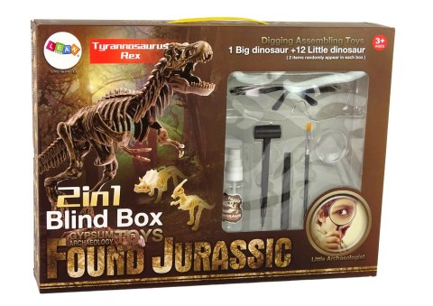 LEAN Toys Zestaw Archeologiczny 2w1 Dinozaur Szkielet Tyranozaur LEAN Toys Zestaw Archeologiczny 2w1 Dinozaur Szkielet Tyranozaur