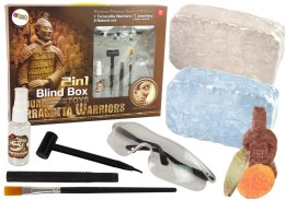 LEAN Toys Zestaw Archeologiczny 2w1 Różne Kryształy Skarby