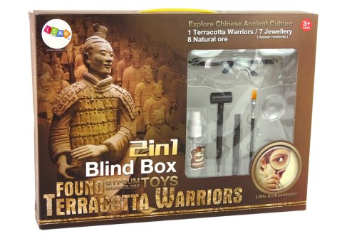 LEAN Toys Zestaw Archeologiczny 2w1 Różne Kryształy Skarby LEAN Toys Zestaw Archeologiczny 2w1 Różne Kryształy Skarby