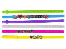 LEAN Toys Zestaw Biżuterii Bransoletek Literki DIY