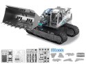 LEAN Toys Zestaw DIY Koparka Gąsienicowa Buldożer Hydraulic Power
