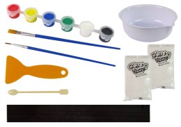 LEAN Toys Zestaw DIY Odlewy Gipsowe Malowanie Farby Dinozaury