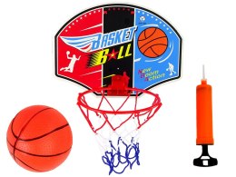 LEAN Toys Zestaw Do Koszykówki Tablica Do Kosza Basketball Składany Kosz