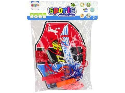 LEAN Toys Zestaw Do Koszykówki Tablica Do Kosza Basketball Składany Kosz LEAN Toys Zestaw Do Koszykówki Tablica Do Kosza Basketball Składany Kosz