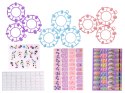 LEAN Toys Zestaw Do Malowania Paznokci Frezarka Lampa Pilnik Brokaty