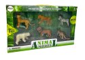 LEAN Toys Zestaw Figurek Afryka Dzikie Zwierzęta Kangur Zebra
