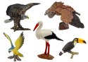 LEAN Toys Zestaw Figurek Ptaki Świata 5 elementów