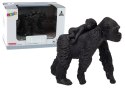LEAN Toys Zestaw Figurka Goryl Z Maleństwem Zwierzęta