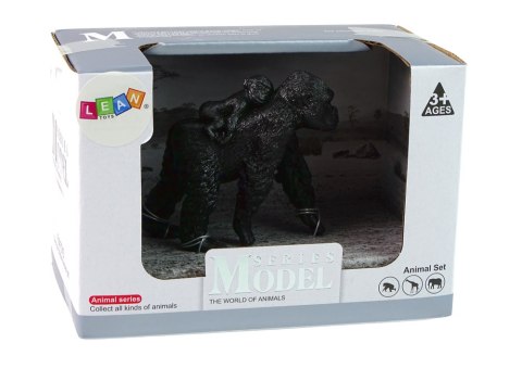 LEAN Toys Zestaw Figurka Goryl Z Maleństwem Zwierzęta LEAN Toys Zestaw Figurka Goryl Z Maleństwem Zwierzęta