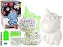 LEAN Toys Zestaw Jednorożec DIY Diamenty Kryształki Zielony