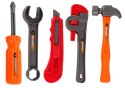 LEAN Toys Zestaw Majsterkowicza Narzędzia Zestaw Narzędzi Wiertarka Na Baterie